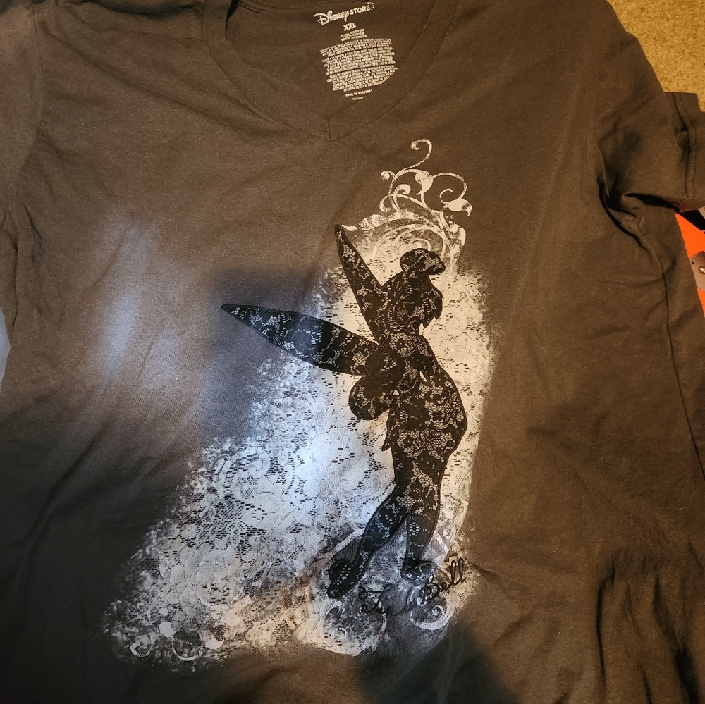 Disney store tinkerbell tee shirt